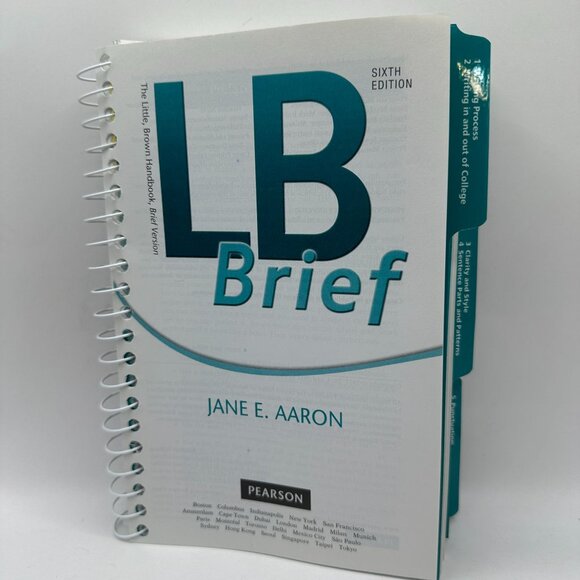 LB Brief with Tabs 6th Edition Jane E. Aaron Pearson Spiral Bound - Picture 4 of 5